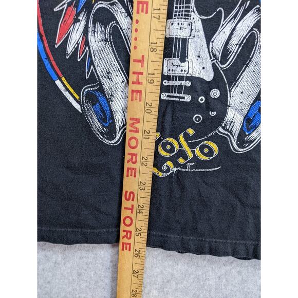 Vintage Led Zeppelin ZoSo Graphic Band Rock Tee Faded Sz Medium 100% Cotton RARE - Picture 5 of 8